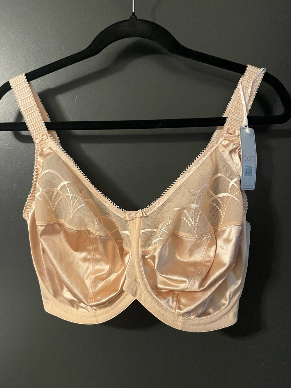 NWT Elomi Cate Underwire Full Cup Bra 36GG Latte EL4030 Support Bra